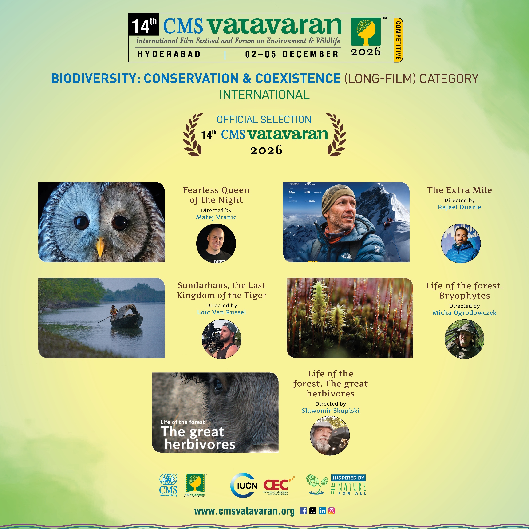 Biodiversity: Conservation & Coexistence — Long Film — International Nominations